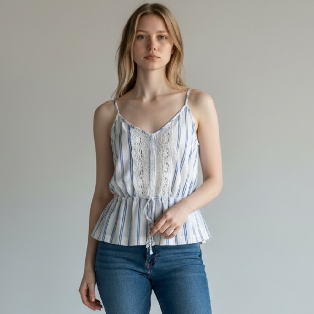 Abercrombie & Fitch Striped Cotton Top